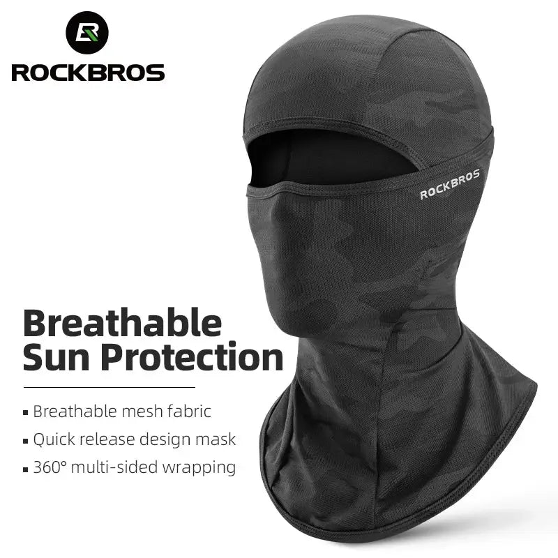 Cycling Mask Full Face UV Protection Bicycle Mask Summer Balaclava Hat Road Bike Scarf Breathable Outdoor Equipment