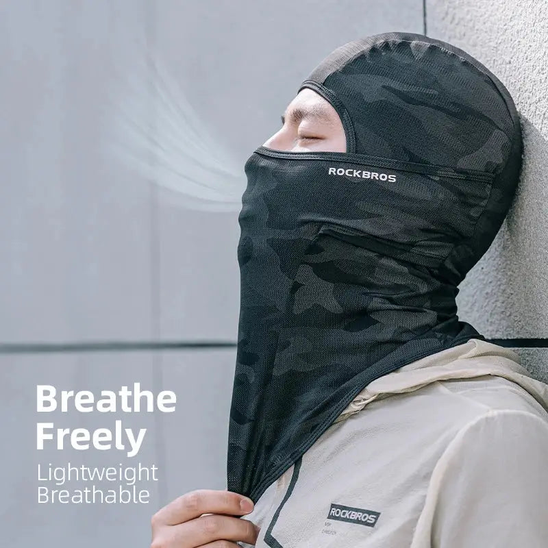 Cycling Mask Full Face UV Protection Bicycle Mask Summer Balaclava Hat Road Bike Scarf Breathable Outdoor Equipment
