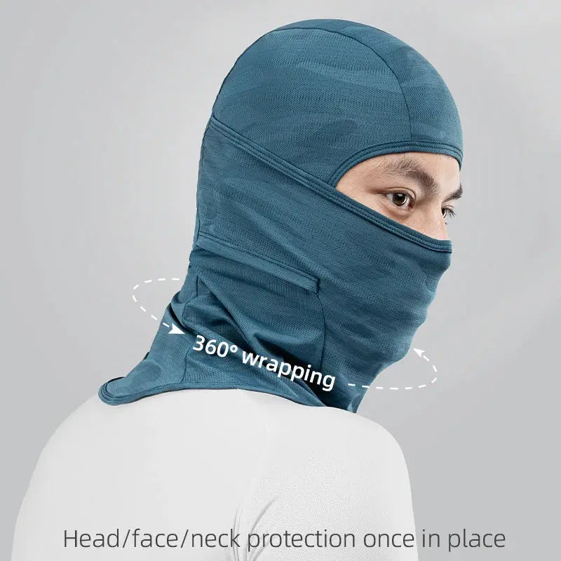 Cycling Mask Full Face UV Protection Bicycle Mask Summer Balaclava Hat Road Bike Scarf Breathable Outdoor Equipment